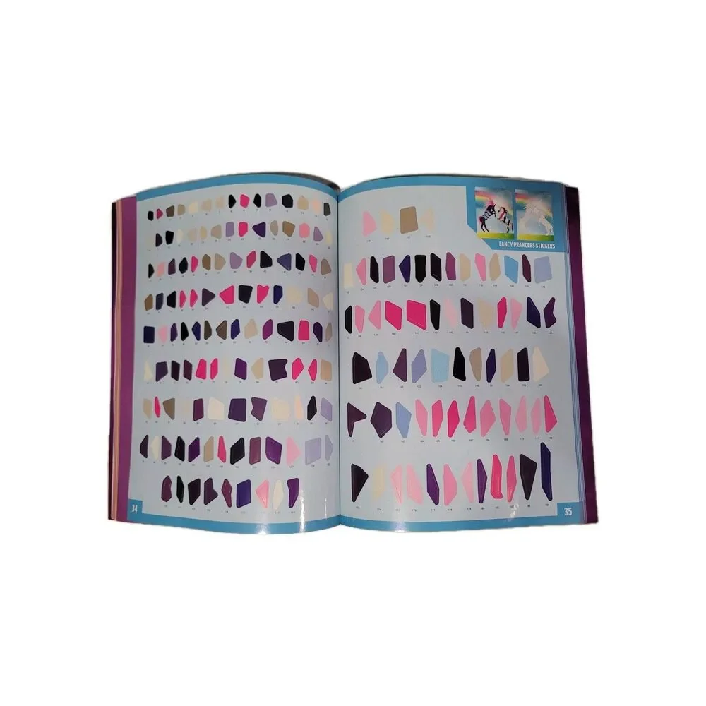 Sticker Mosaics: Rainbow Unicorns Paint w/Stickers Activity Book 1 Completed Pg